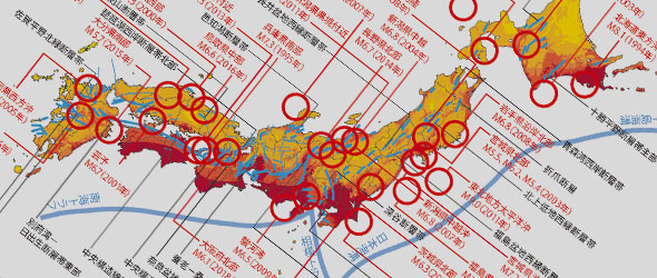地震情報・被災度情報によるビッグデータを活⽤した防災ネットワークのモデル事業